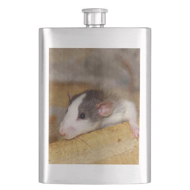 Cute Rat Flask (Front)