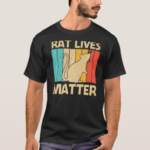 Cute Rat For Men Women Mouse Rat River Rat Pet Rod T-Shirt