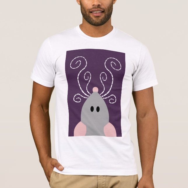 Cute Rat or Mouse T-Shirt (Front)
