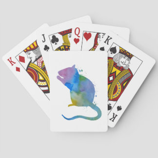 Cute Rat Poker Cards