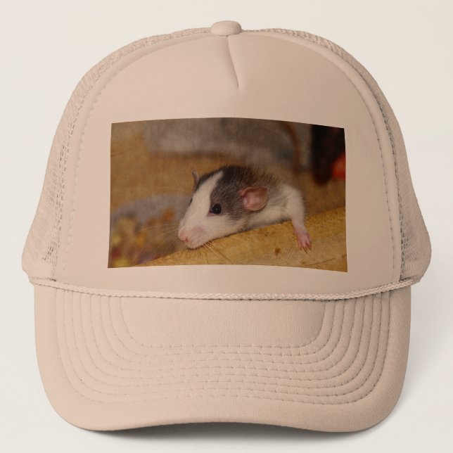Cute Rat Trucker Hat (Front)