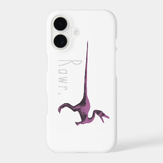 Cute Rawr Pink Dinosaur iPhone 17 Case
