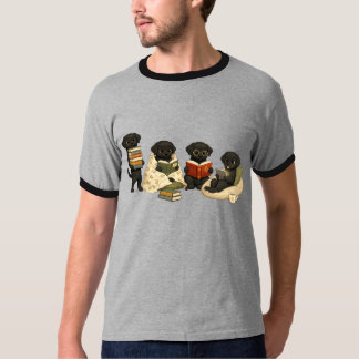 Cute Reading Dogs T-Shirt | Cozy Book Lover Gift