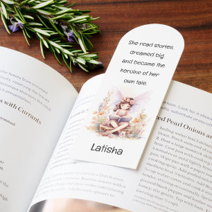 Cute Reading Fairy Booklovers Bookmarks