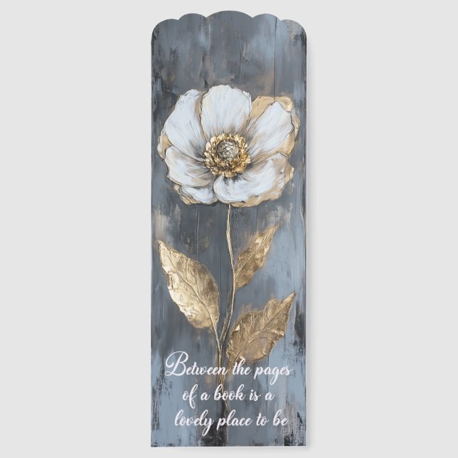 Cute Reading Quote Bookmark (Front)