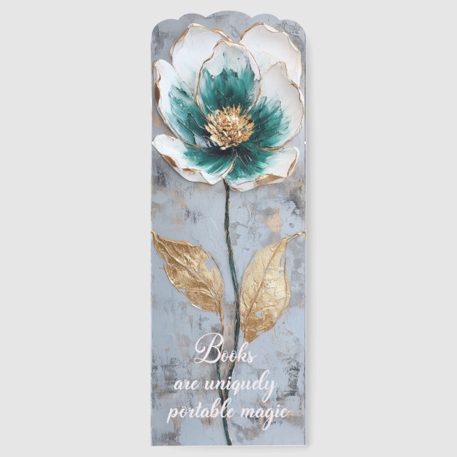 Cute Reading Quote Bookmark (Front)