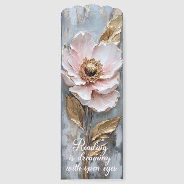 Cute Reading Quote Bookmark (Front)