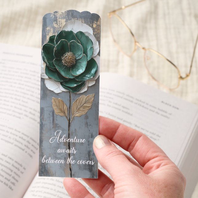 Cute Reading Quote Bookmark (Hand)