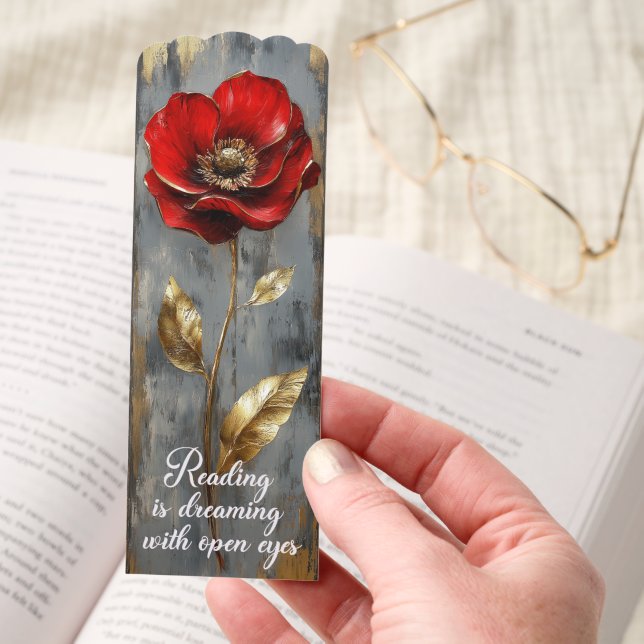 Cute Reading Quote Bookmarks (Hand)