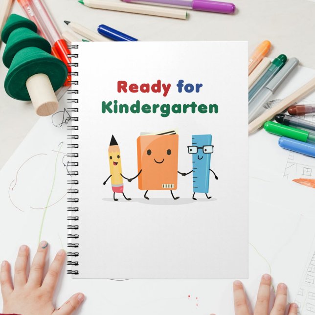 Cute Ready for Kindergarten School Book  (Creator Uploaded)