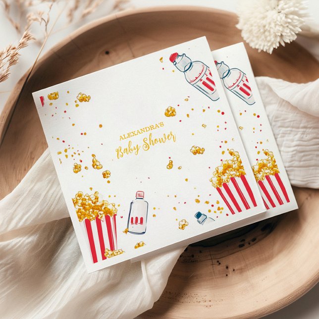 Cute  Ready to Pop Baby Shower Napkins (Creator Uploaded)