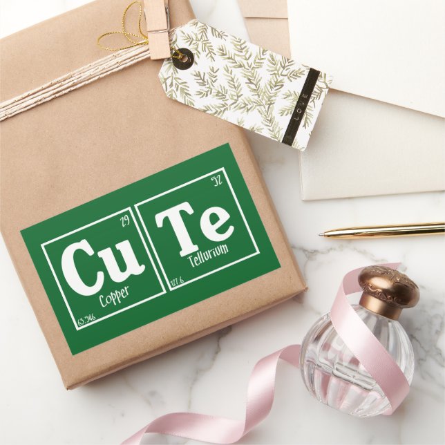 Cute Rectangular Sticker (Gifting)