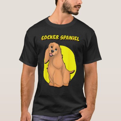 Cute Red Cocker Spaniel T-Shirt