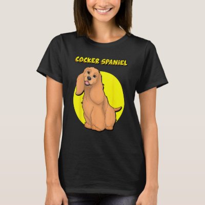 Cute Red Cocker Spaniel T-Shirt
