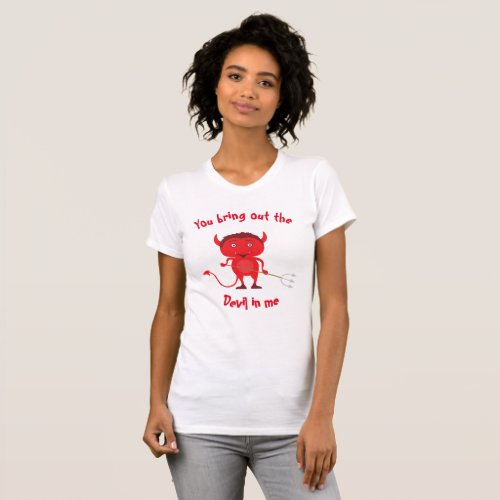 Cute Red Devil fun T_Shirt