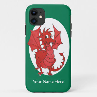 Cute Red Dragon iPhone 5/5s Case to Personalize