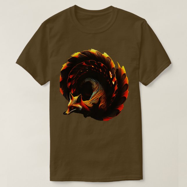 Cute Red fox 2023 T-Shirt (Design Front)