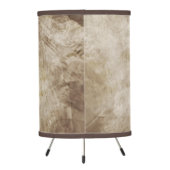 Cute Red Fox Wildlife Art Tripod Lamp (Back)