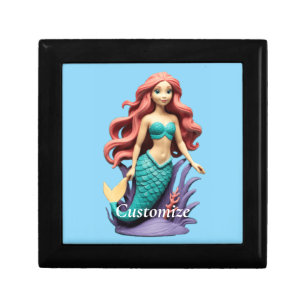 Cute Red-headed Mermaid Thunder_Cove Gift Box