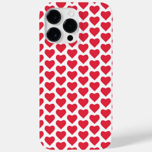 Cute Red Hearts Case_Mate iPhone 14 Pro Max Case