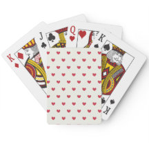 Cute Red Hearts Pattern