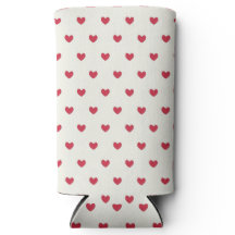 Cute Red Hearts Pattern