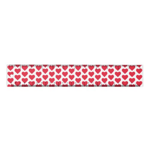 ️ Cute Red Hearts Ruler