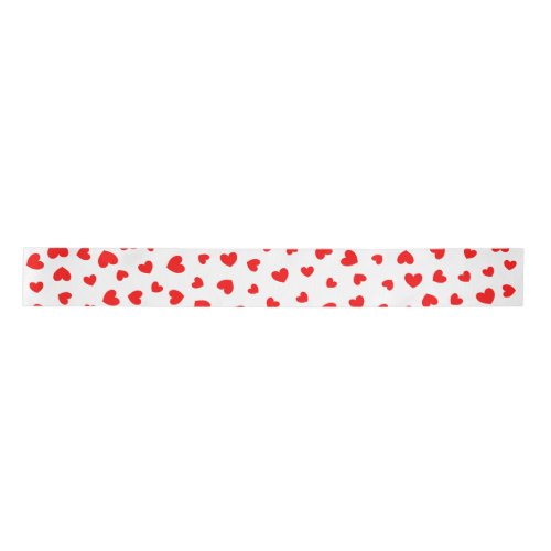 Cute Red Hearts Valentines Day  Satin Ribbon