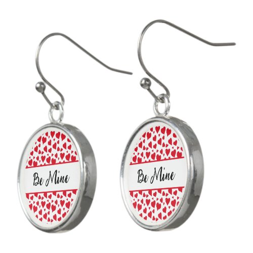 Cute Red Hearts Valentines  Earrings