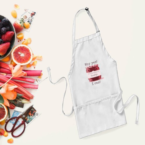 Cute Red Home Canning Jelly Jar with Your Name Adult Apron
