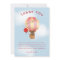 Cute Red Hot Air Balloon Baby Shower