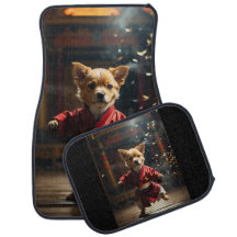 Cute Red Kung Fu Puppy