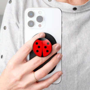 Cute Red Ladybug PopSocket