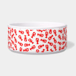 Cute Red Lobster Animal Pattern Bowl<br><div class="desc">This cool and cute red lobster animal pattern is perfect for the trendy and stylish food and animal lover. It's funny and silly print is great for many gifts and occasions.</div>