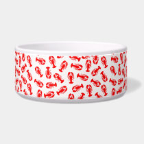 Cute Red Lobster Animal Pattern Bowl