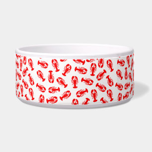 Cute Red Lobster Animal Pattern Bowl