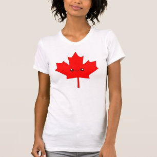 Cute Red Maple Leaf T-shirt