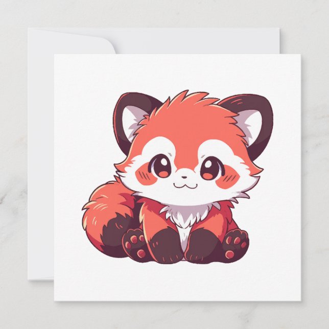  cute red panda (Front)