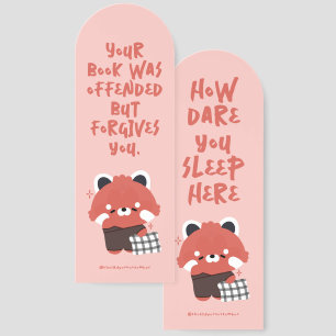 Cute Red Panda Bookmarks