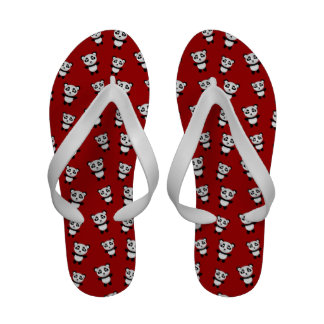 Panda Flip Flops, Panda Sandal Footwear for Women & Men