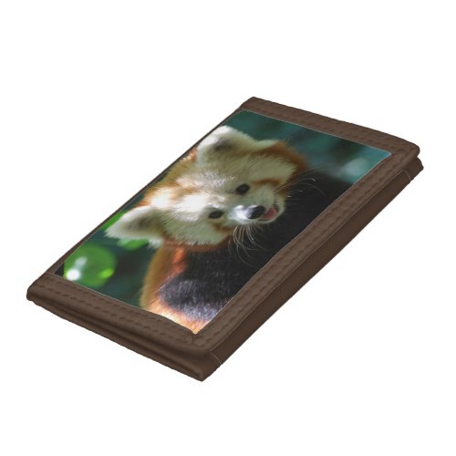 Cute Red Panda Tri_fold Wallet