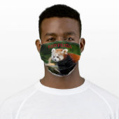 Cute Red Panda Wild Animal Adult Cloth Face Mask (Worn)