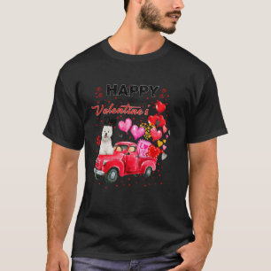 Cute Red Truck Westie Valentines Day Costume Boy G T-Shirt
