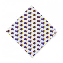 Cute Red Yellow Blue Airplane Cartoon for Kids