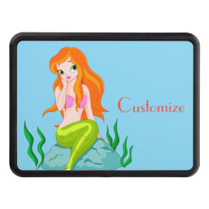 Cute Redheaded Mermaid Thunder_Cove   Hitch Cover