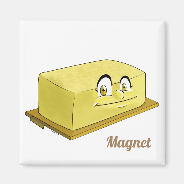 Cute Refrigerator Magnets Collection | Butter (Front)