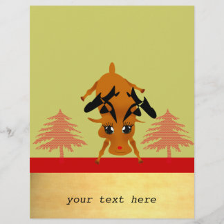 Cute Reindeer Flyer