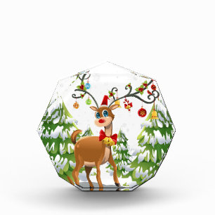 Cute Reindeer in the Snow Award