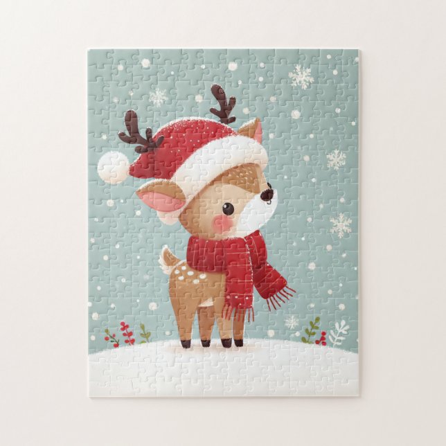 Cute Reindeer Jigsaw Puzzle (Vertical)