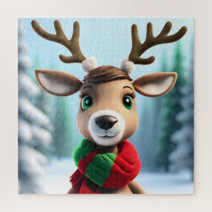 Cute Reindeer Jigsaw Puzzle